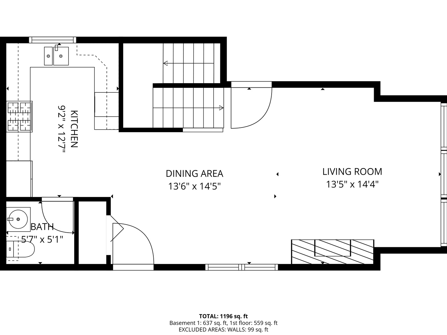 218 South Laflin Street, Unit 101 Chicago, IL 60607 - Photo 20 of 22 a picture of a floor plan