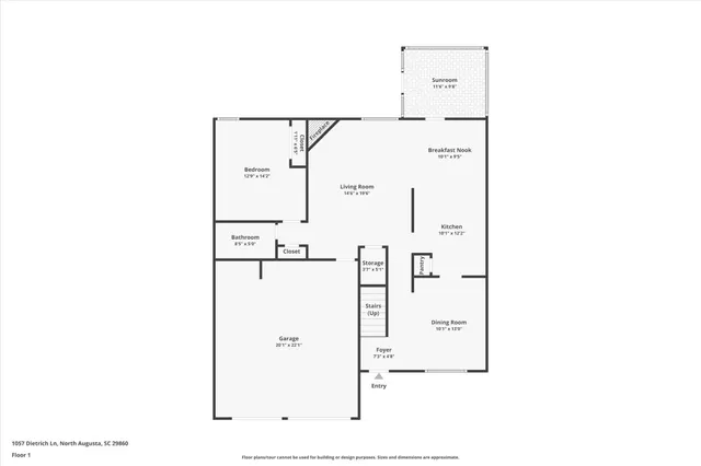 $354,900 | 1057 Dietrich Lane, North Augusta, SC 29860