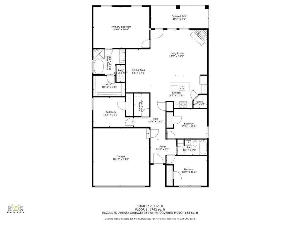 2902 Trusting Way Aubrey, TX 76227 - Photo 38 of 38 Floor plan