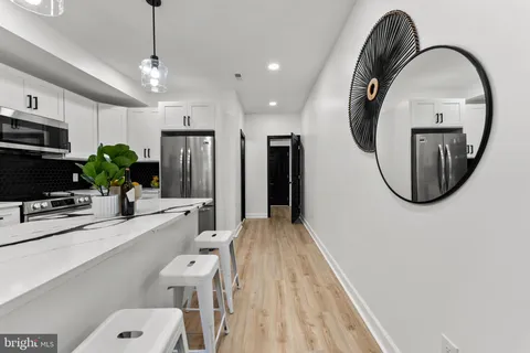 a very nice looking room with a large window