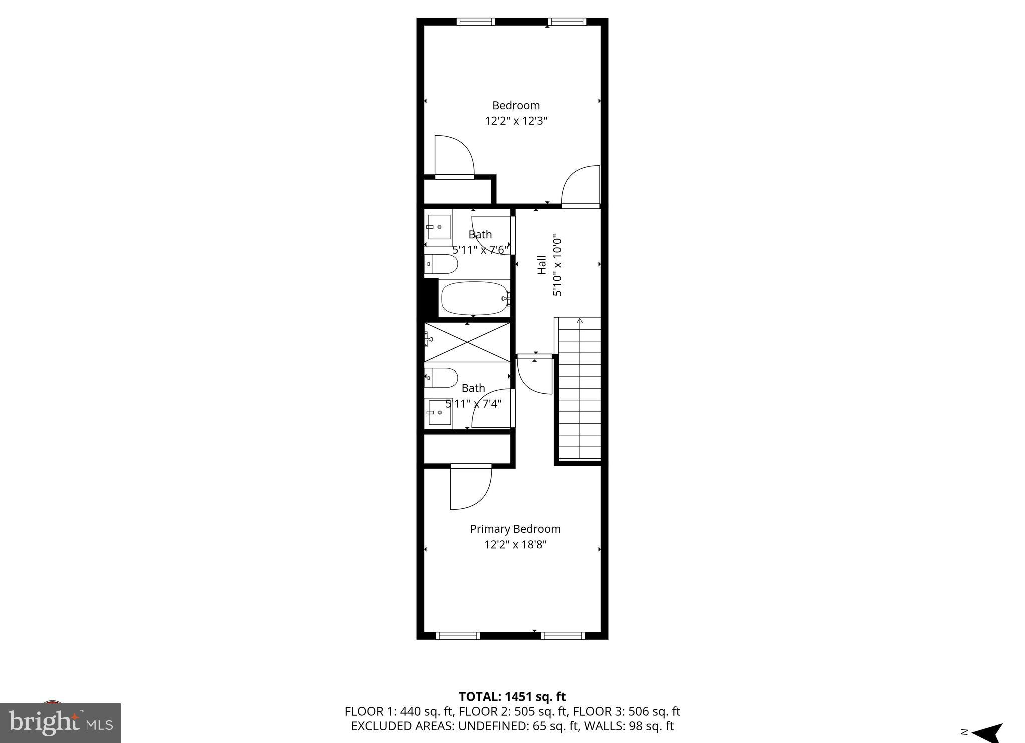 1623 Rutland Avenue Baltimore, MD 21213 - Photo 36 of 38 a picture of a floor plan