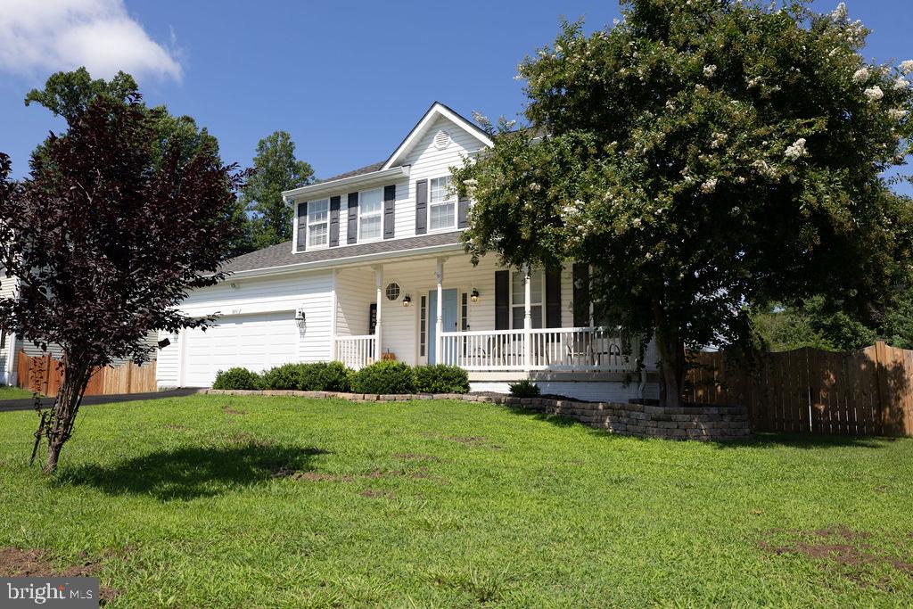 8896 Mullen Road King George, VA 22485 - Photo 6 of 48 Charming home with lush green lawn.