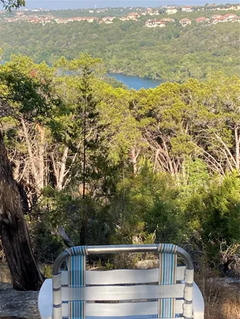 a view of an ocean from a balcony