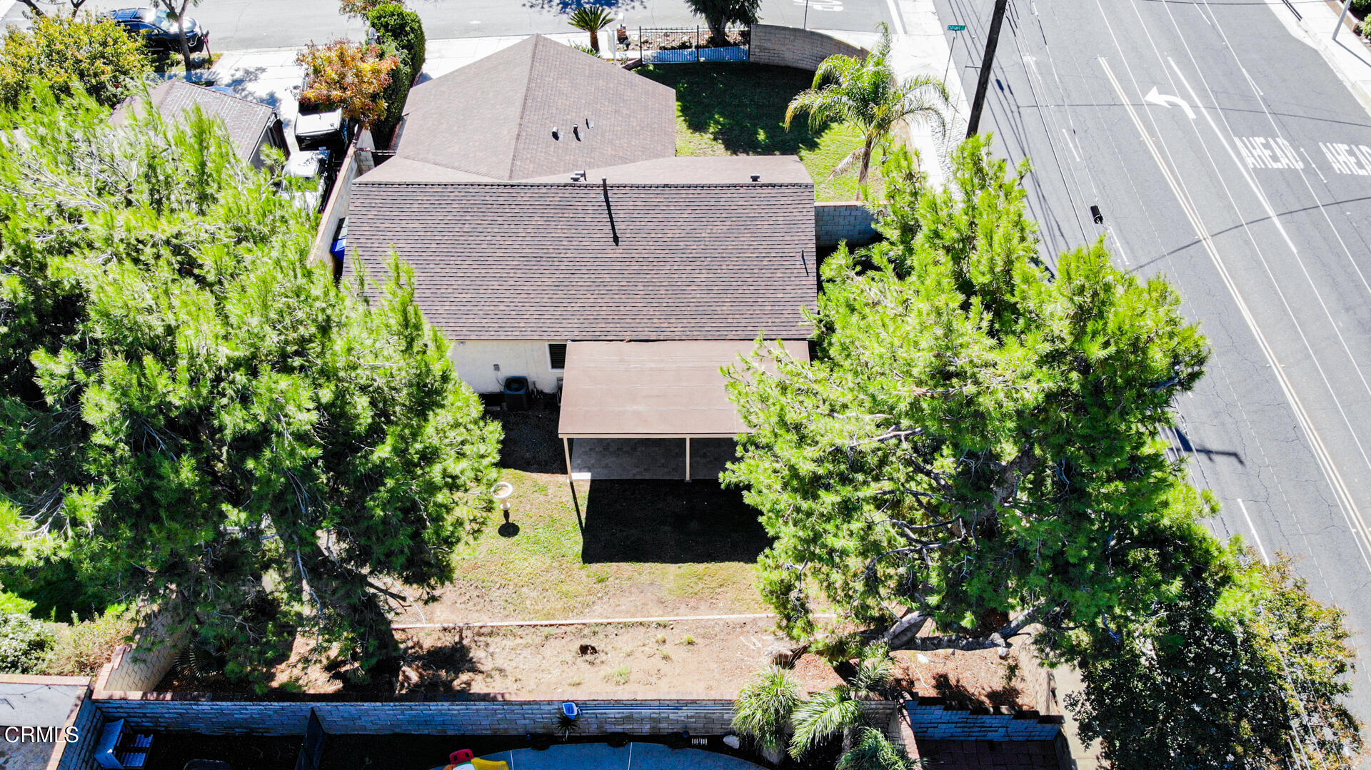 9310 Friant Street Rancho Cucamonga, CA 91730 - Photo 24 of 26 an aerial view of a house with a yard
