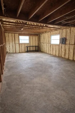 a view of empty room