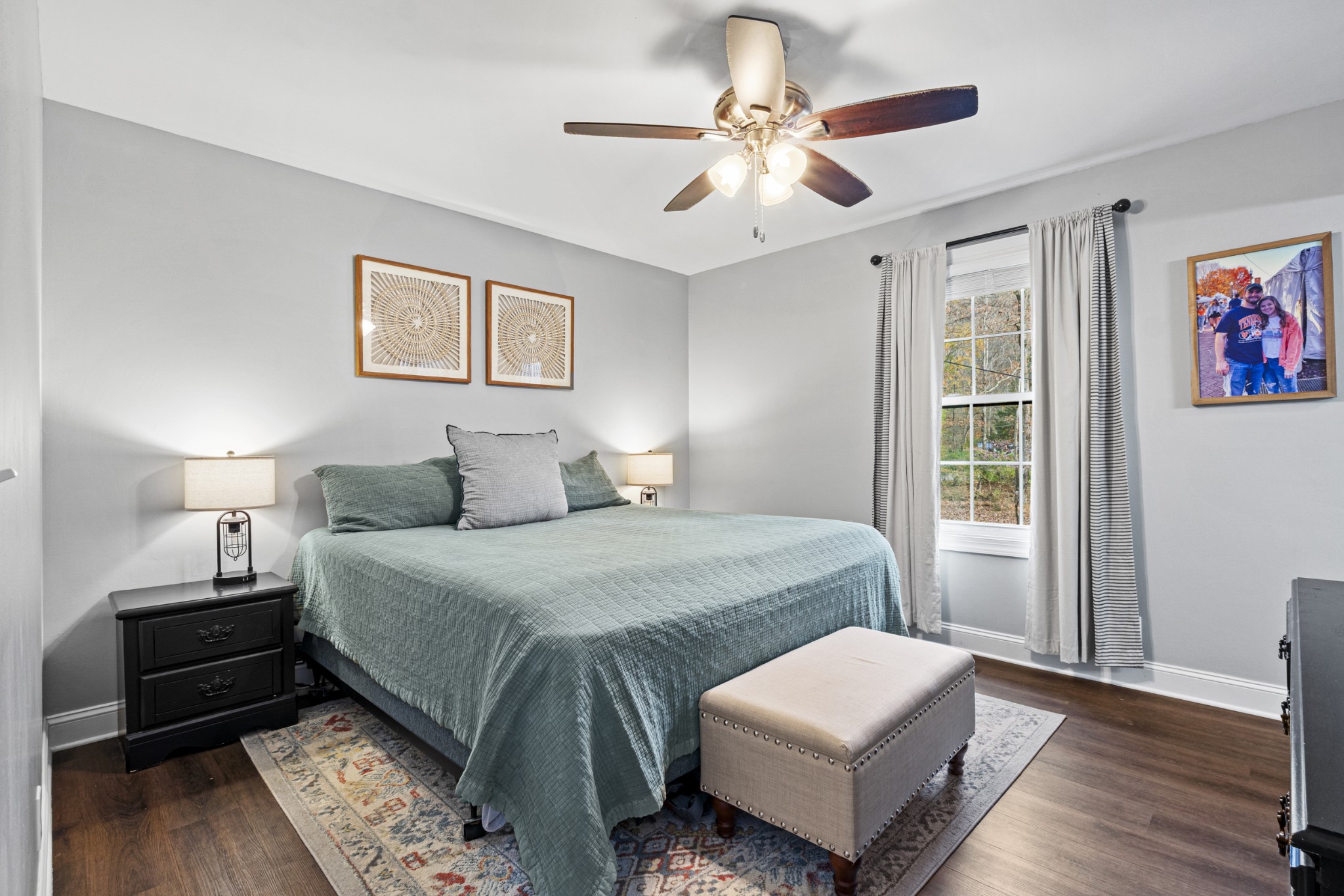 1420 Indian Springs Road Pegram, TN 37143 - Photo 16 of 39 a bedroom with a bed and a couch