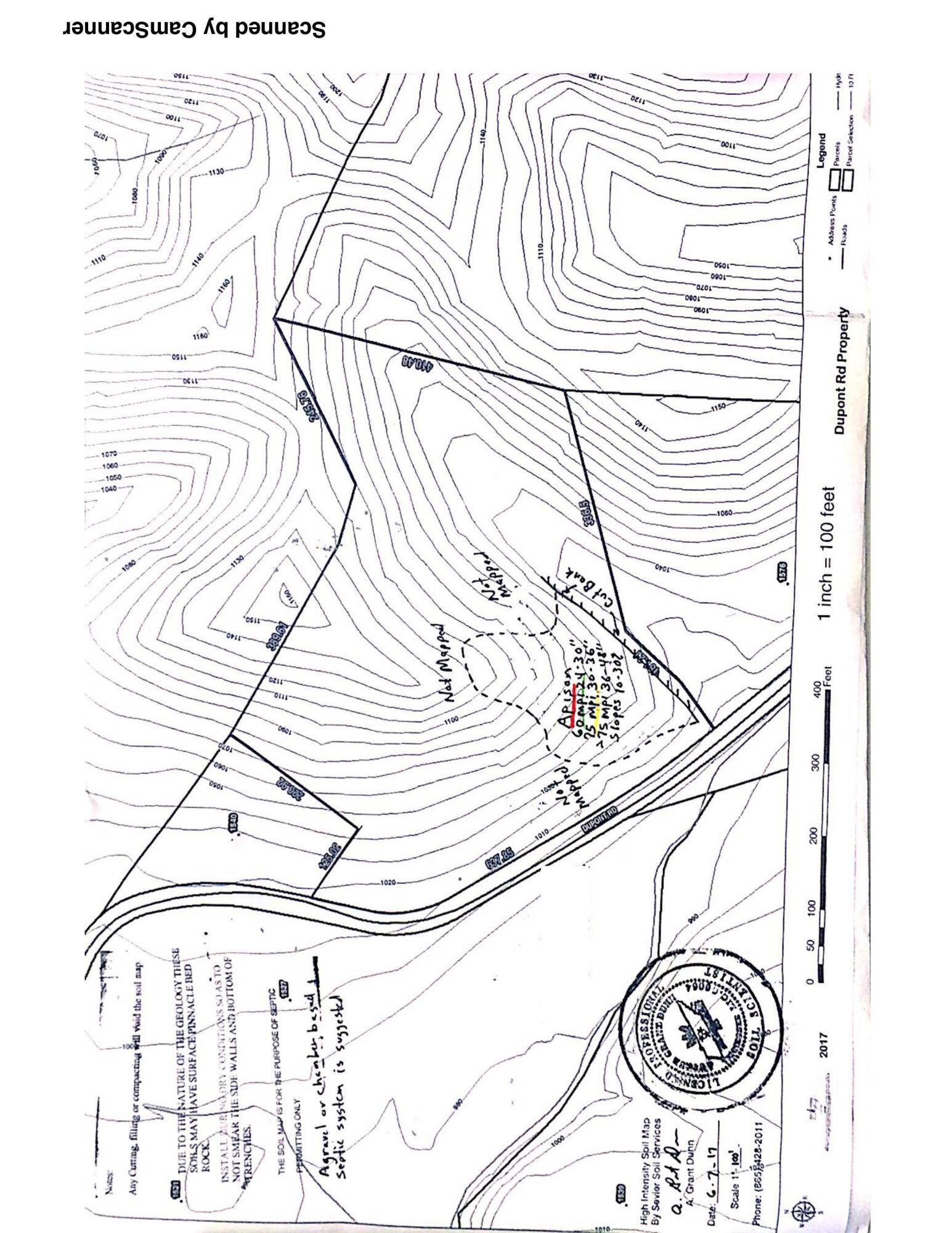 Dupont Road Seymour, TN 37865 - Photo 18 of 19 soil & topographical map
