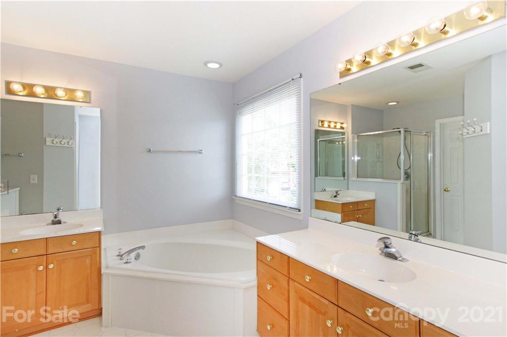 10402 Friarsgate Road Huntersville, NC 28078 - Photo 24 of 46 a bathroom with a tub sink and mirror