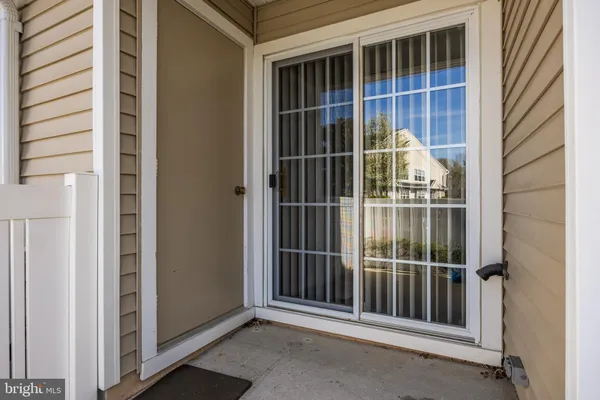 a view of front door