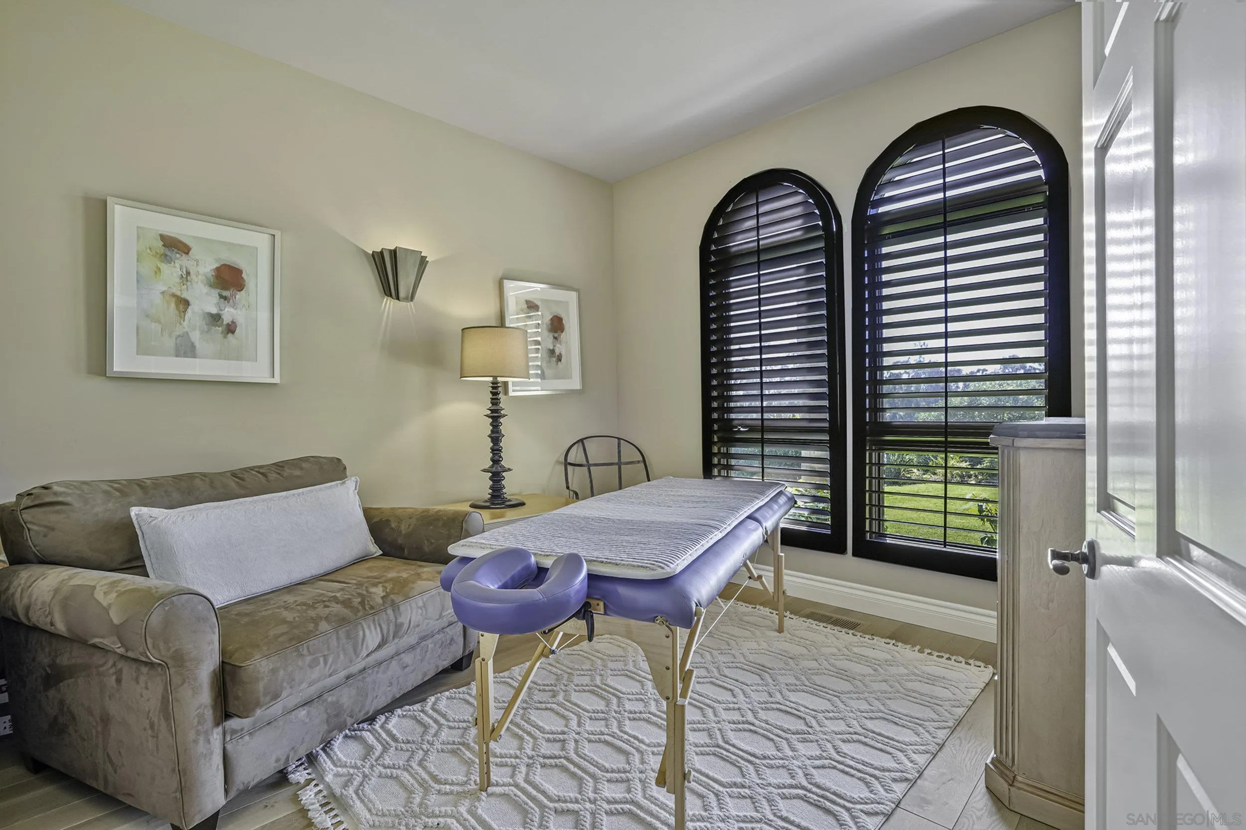 5305 La Crescenta Road Rancho Santa Fe, CA 92067 - Photo 57 of 63 1 of the 2 BR in guest casita being used as a massage area