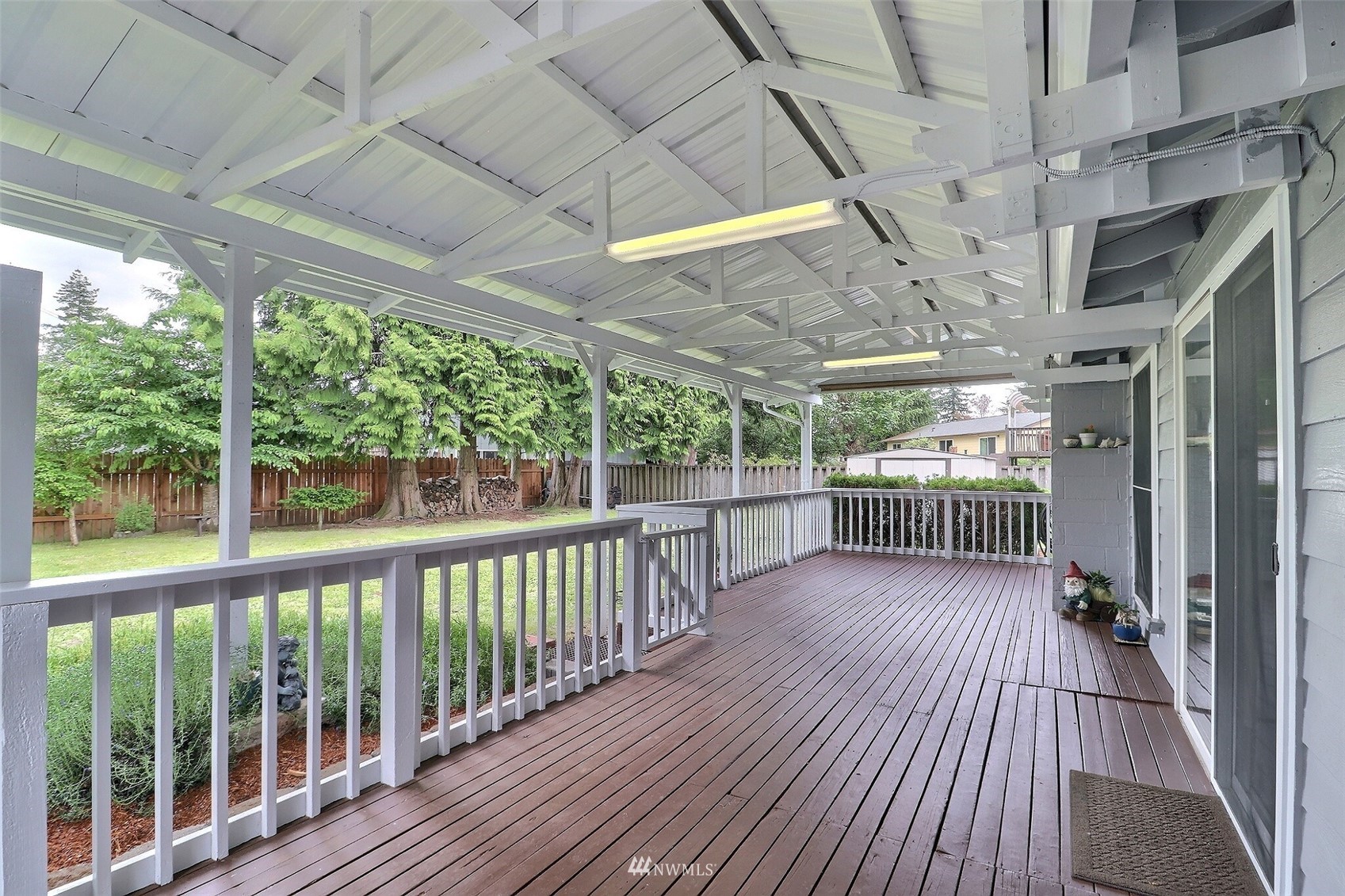 17234 139th Place Southeast Renton, WA 98058 - Photo 27 of 36 a view of a porch with wooden floor