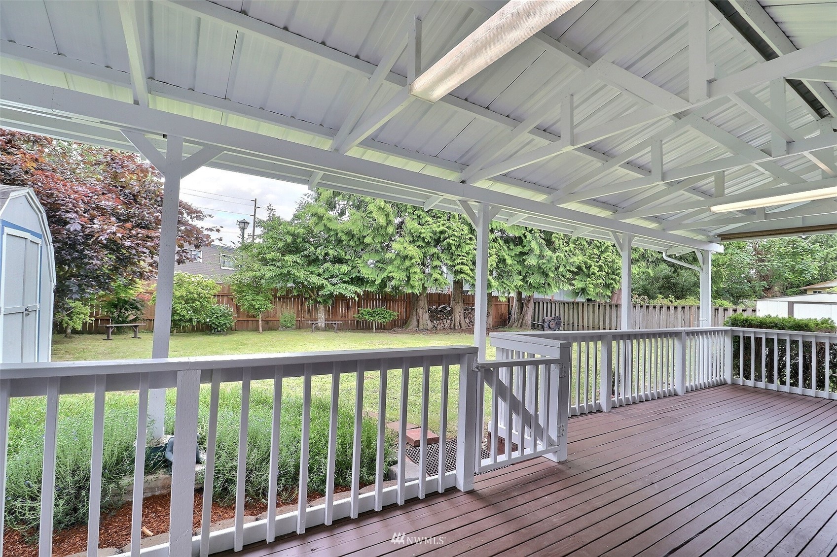 17234 139th Place Southeast Renton, WA 98058 - Photo 30 of 36 a view of a balcony with wooden floor