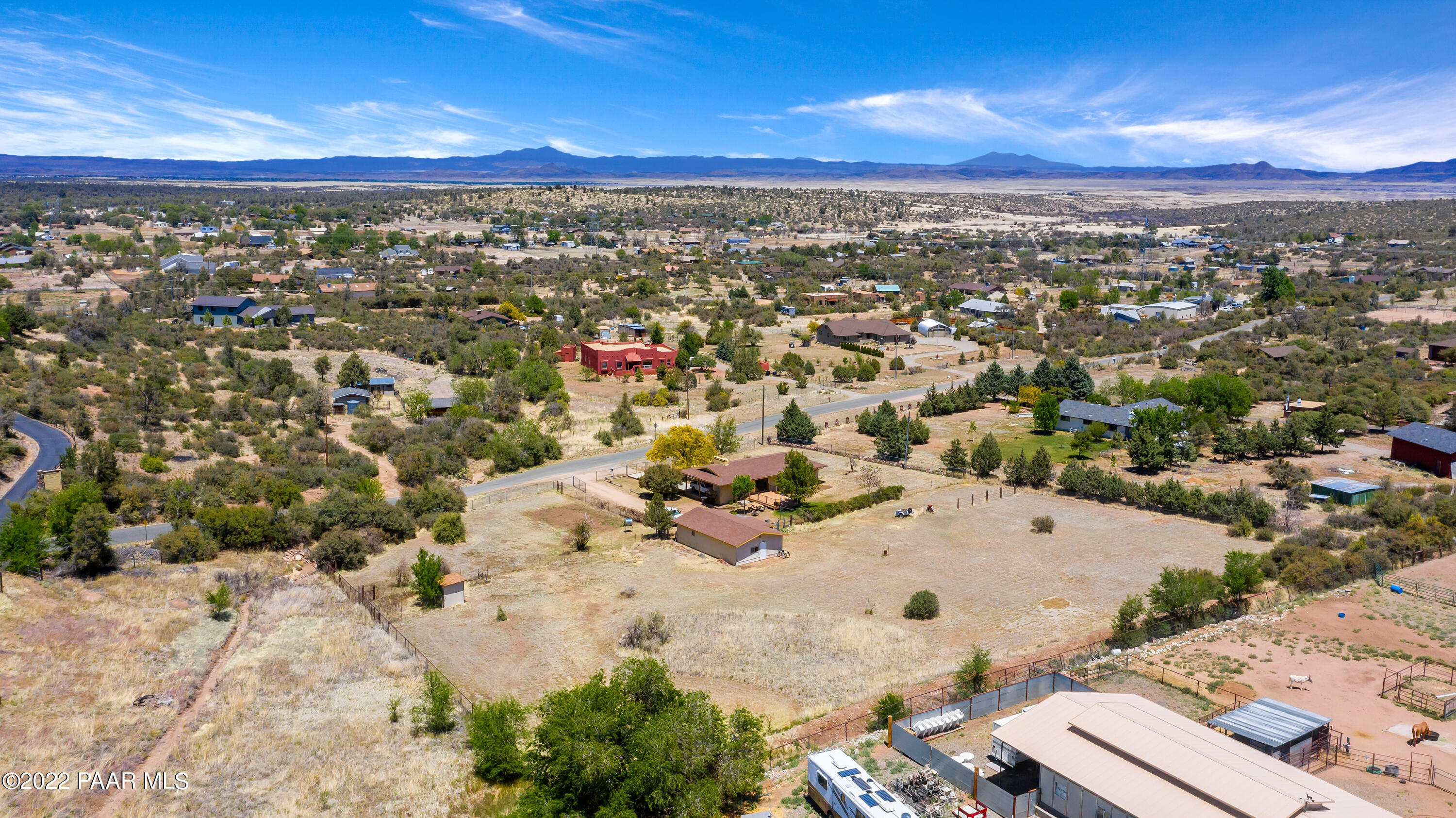 1481 West Cliff Rose Road Prescott, AZ 86305 - Photo 35 of 38 an aerial view of multiple house