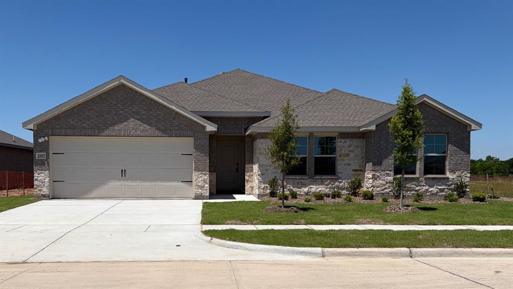 2007 Reveille Way Terrell, TX 75160 - Photo 14 of 31 a front view of house with yard