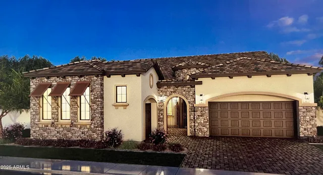 a view of front of a house with a large windows