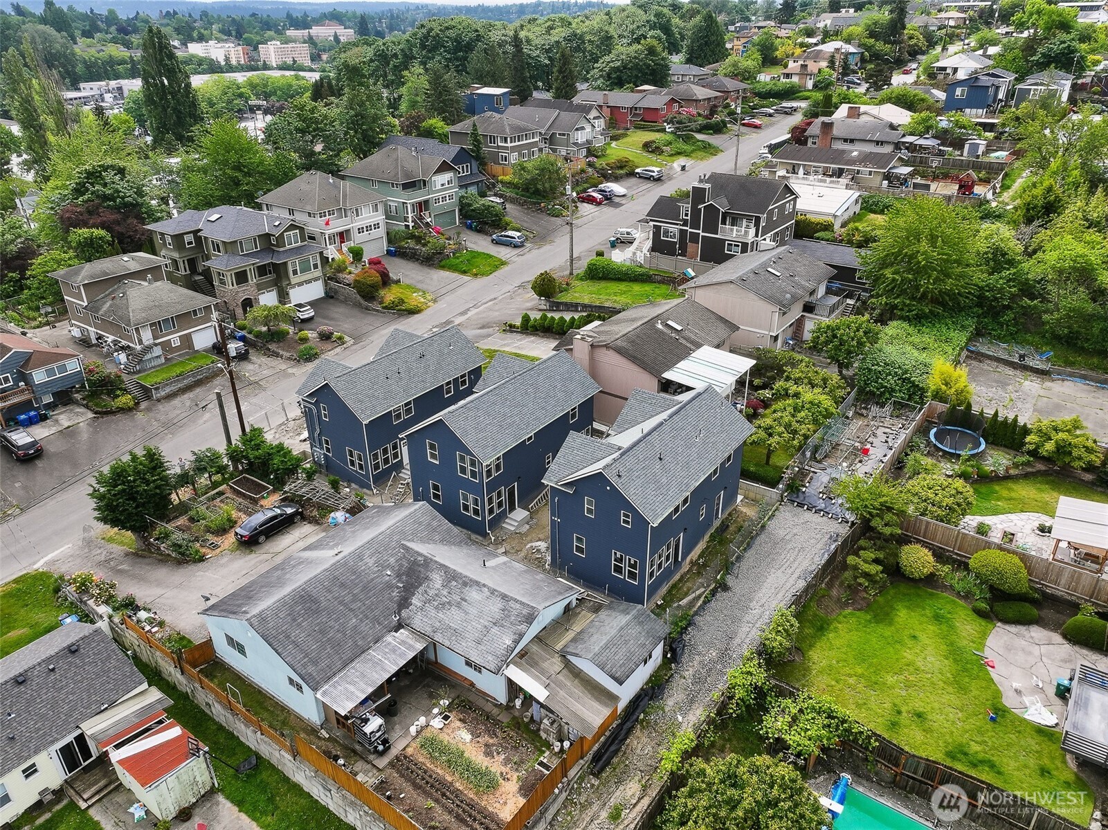 2317 22nd Avenue South Seattle, WA 98144 - Photo 10 of 29 an aerial view of a house with a yard