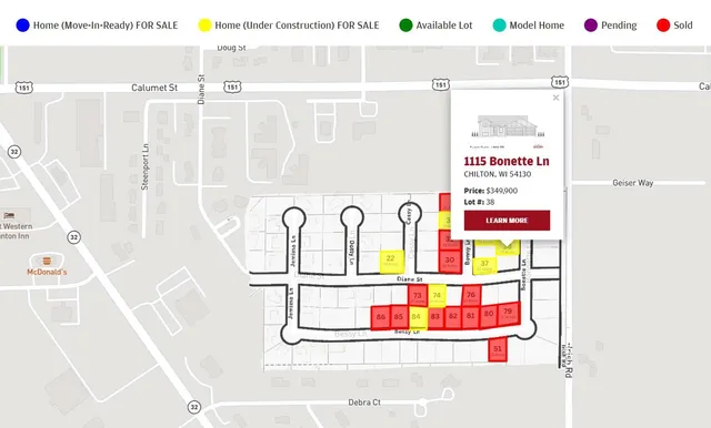 $349,900 | 1115 Bonnette Lane, Chilton, WI 53014