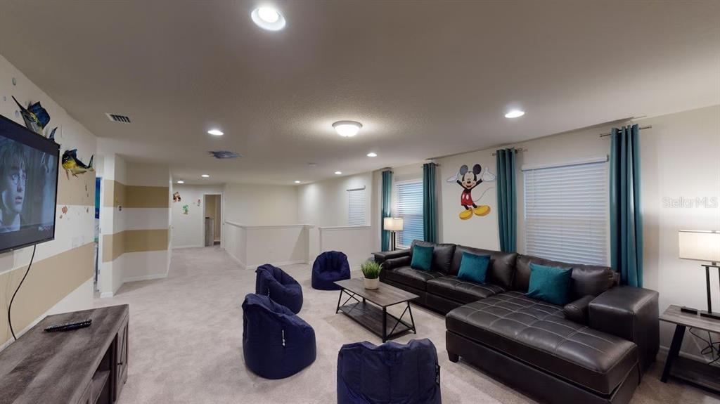 2479 Dubai Street Kissimmee, FL 34747 - Photo 29 of 70 a living room with furniture and a glass door