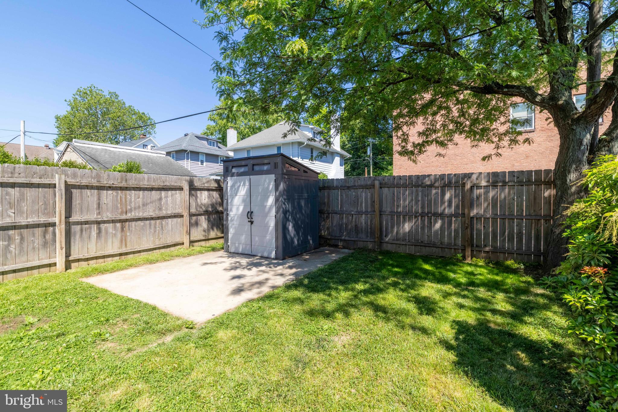 229 Wayne Avenue Narberth, PA 19072 - Photo 34 of 35 a view of a backyard with a tree
