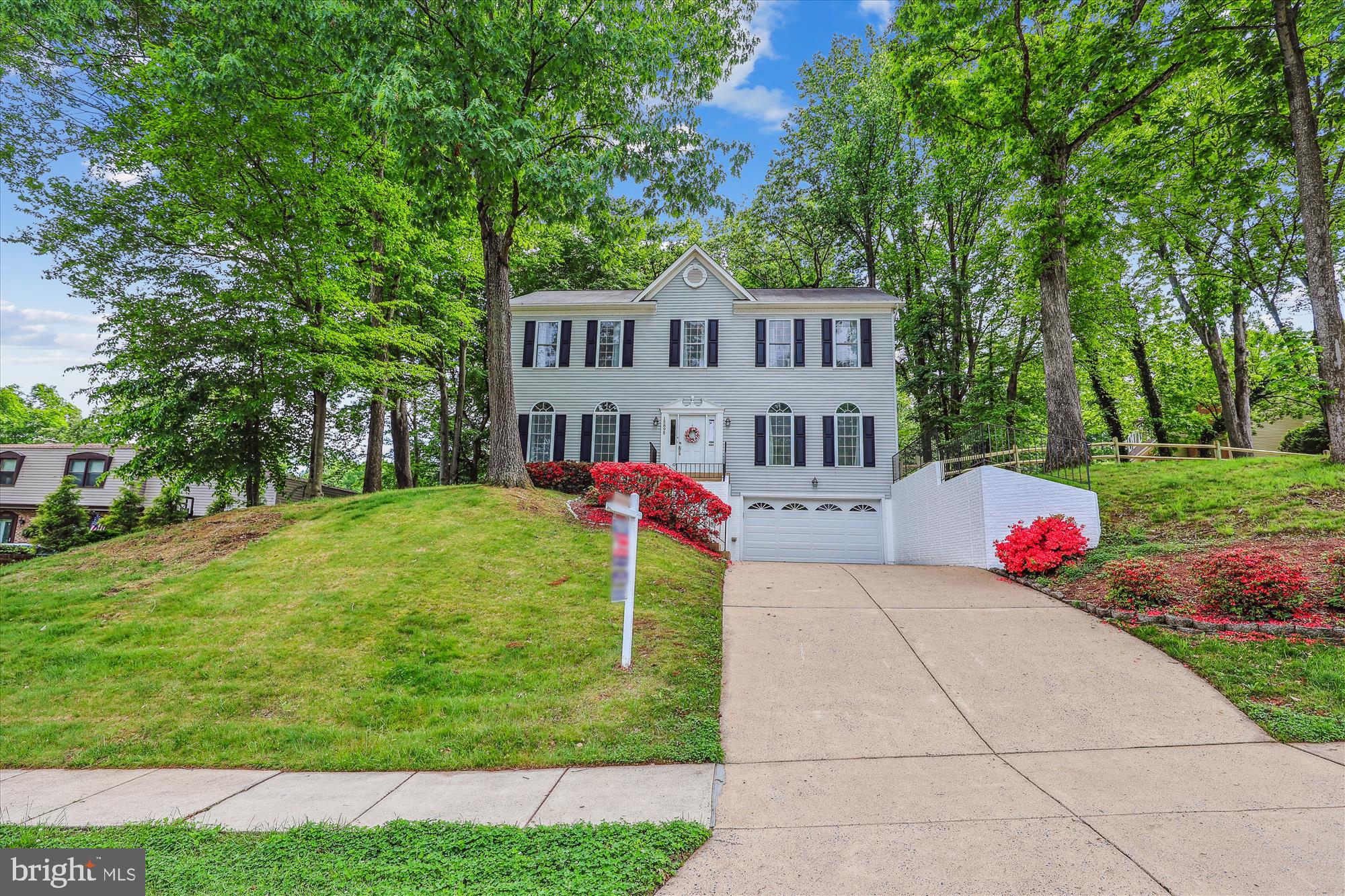 Stately castle curb appeal!
