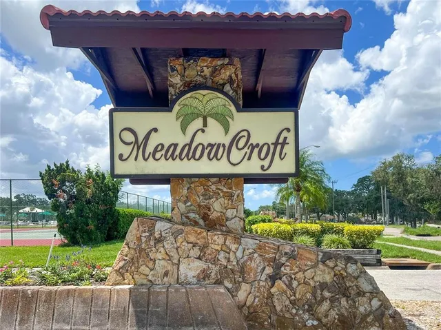 a view of a street sign