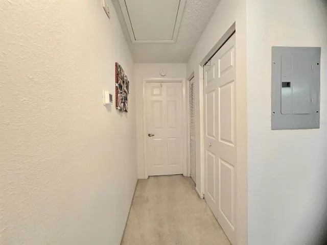 a view of a hallway