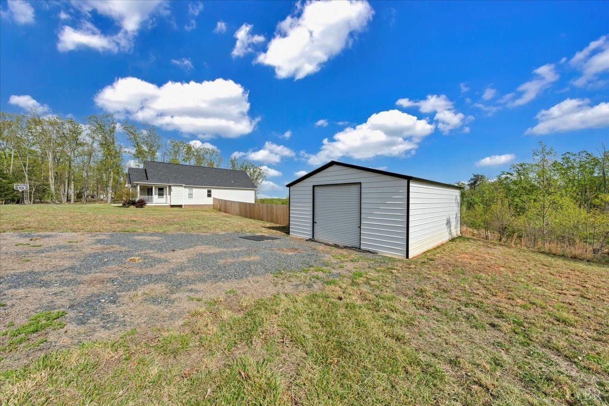 1400 Mountain Cut Road Appomattox, VA 24522 - Photo 34 of 55 a view of a backyard of the house