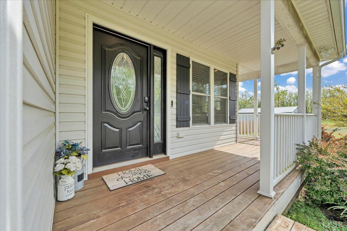 1400 Mountain Cut Road Appomattox, VA 24522 - Photo 36 of 55 a view of a entryway door with wooden floor
