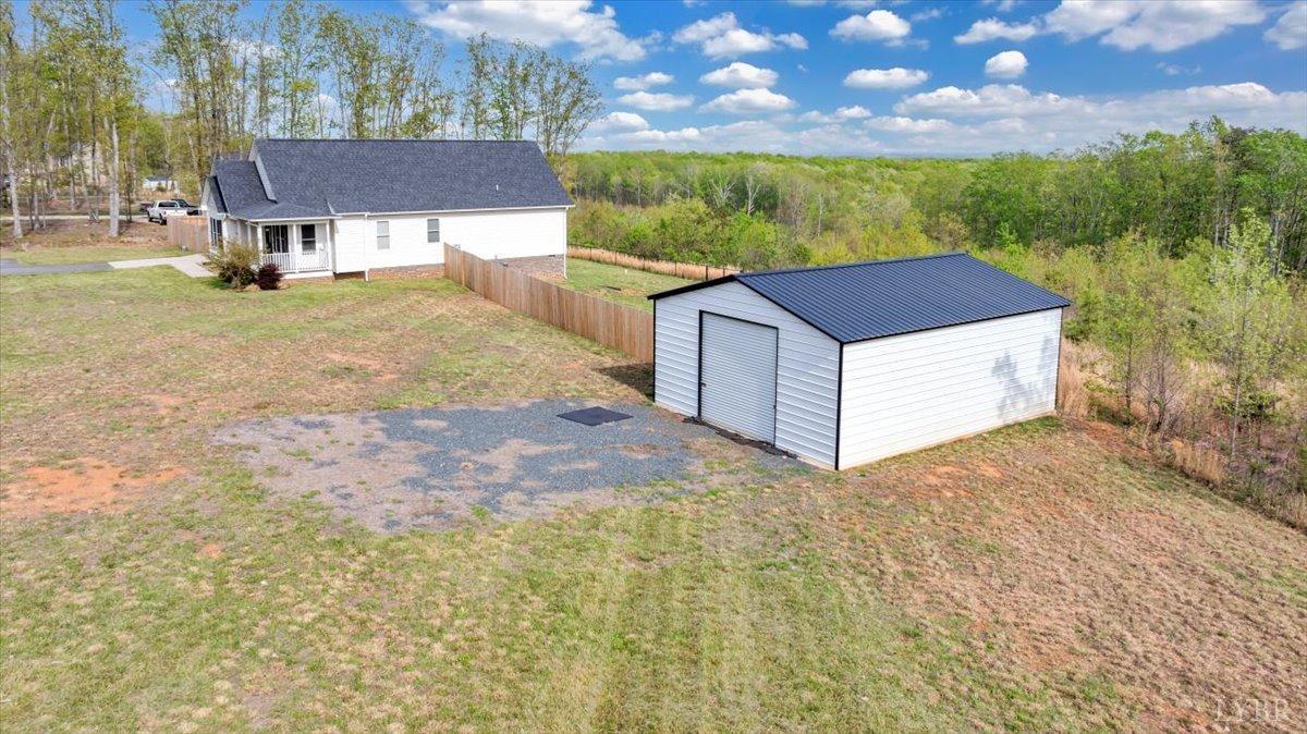 1400 Mountain Cut Road Appomattox, VA 24522 - Photo 40 of 55 a aerial view of a house with a yard