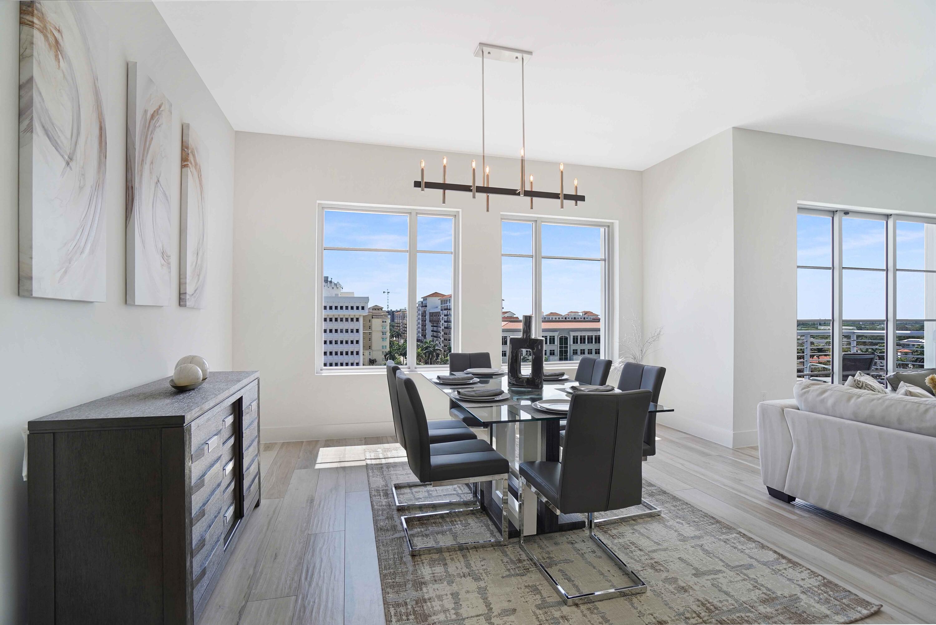 155 East Boca Raton Road, Unit 916 Boca Raton, FL 33432 - Photo 42 of 72 a view of a dining room with furniture window and outside view