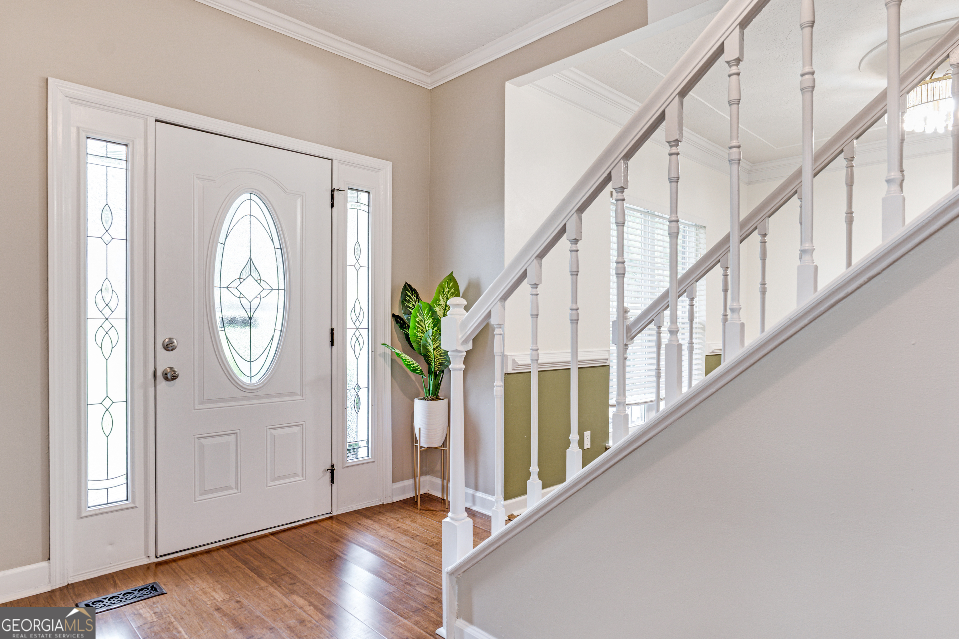 2535 Sand Ridge Court Hephzibah, GA 30815 - Photo 8 of 41 a view of an entryway with wooden floor