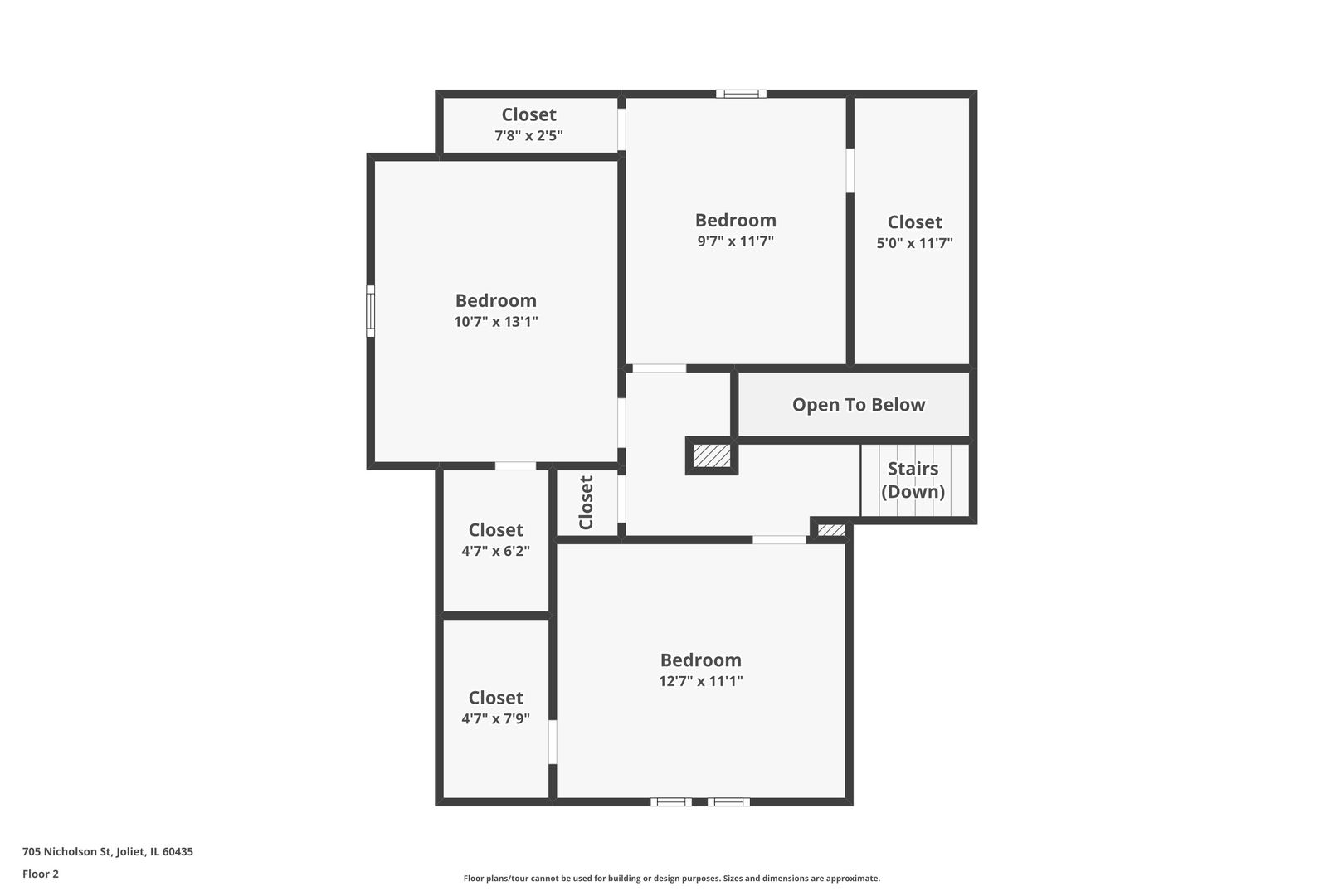 705 Nicholson Street Joliet, IL 60435 - Photo 24 of 26 a picture of a bench in front of a wall