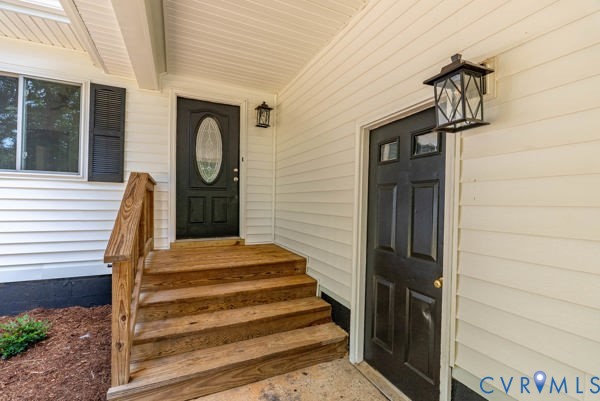 865 Sulphur Spring Road Prospect, VA 23960 - Photo 2 of 40 Covered entry porch featuring white siding and a w