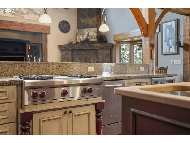 a view of an empty room with a balcony