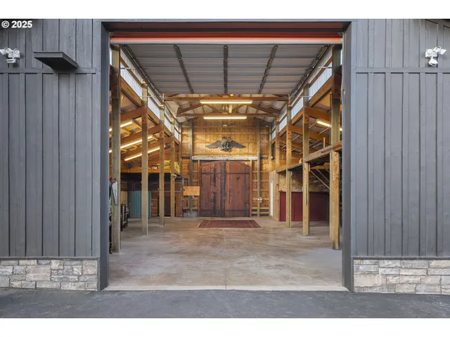 a room with storage and utility