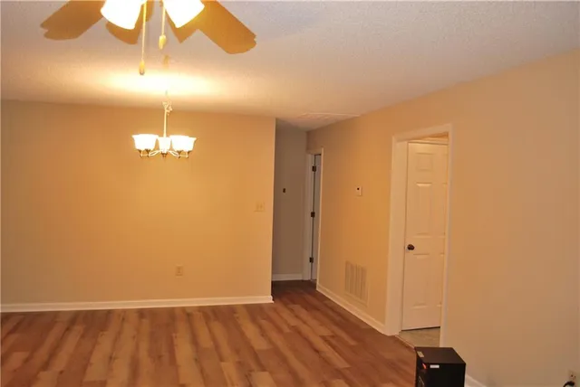 wooden floor in an empty room
