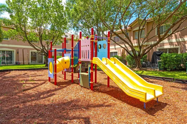 a park with kid zone