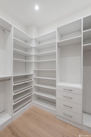 a view of walk in closet