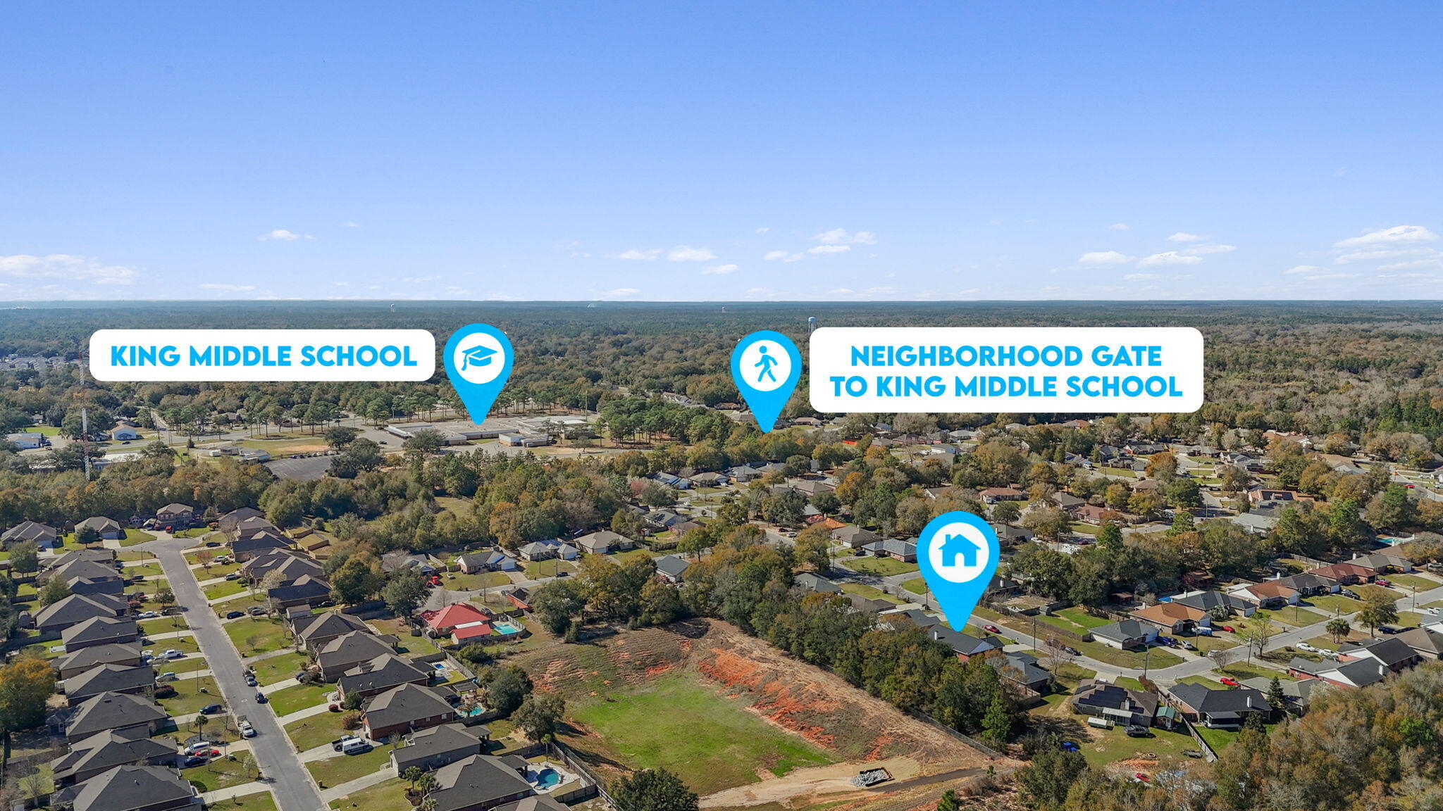 6779 Cedar Ridge Circle Milton, FL 32570 - Photo 4 of 46 a view of a street with a tree in the background