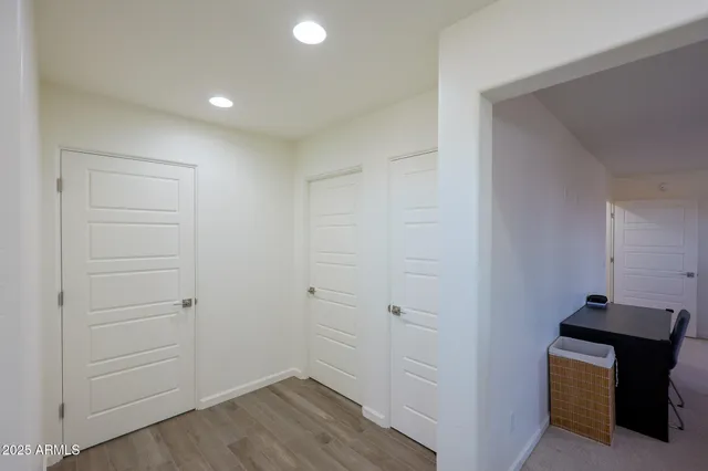 a view of closet area