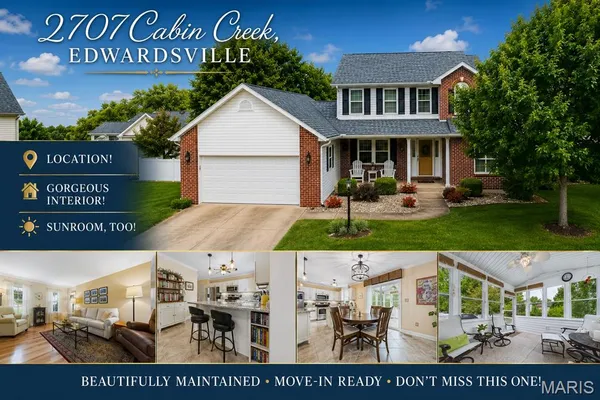 $399,900 | 2707 Cabin Creek Court, Edwardsville, IL 62025