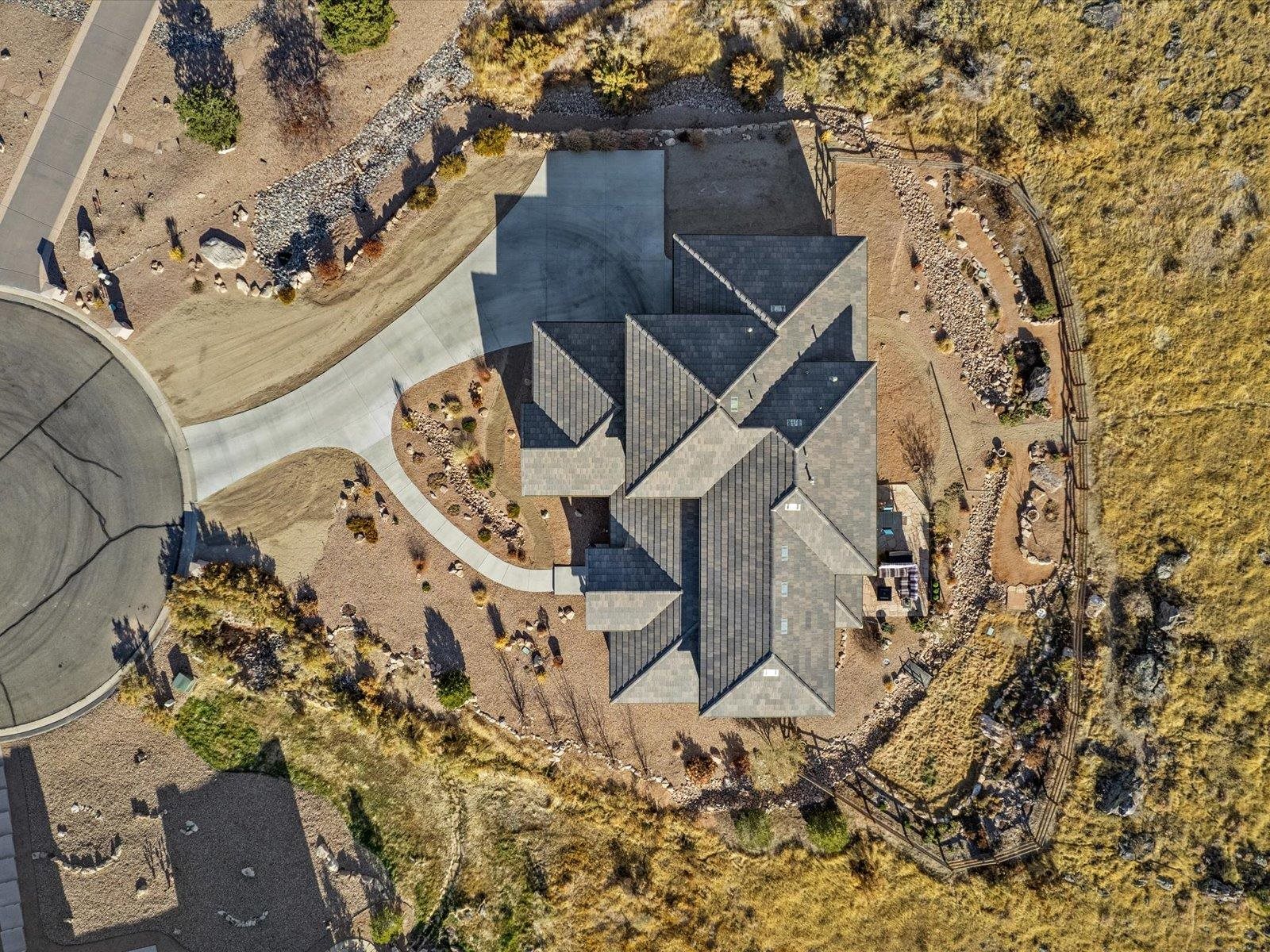 482 Riggs Way Grand Junction, CO 81507 - Photo 41 of 42 an aerial view of a backyard of the house