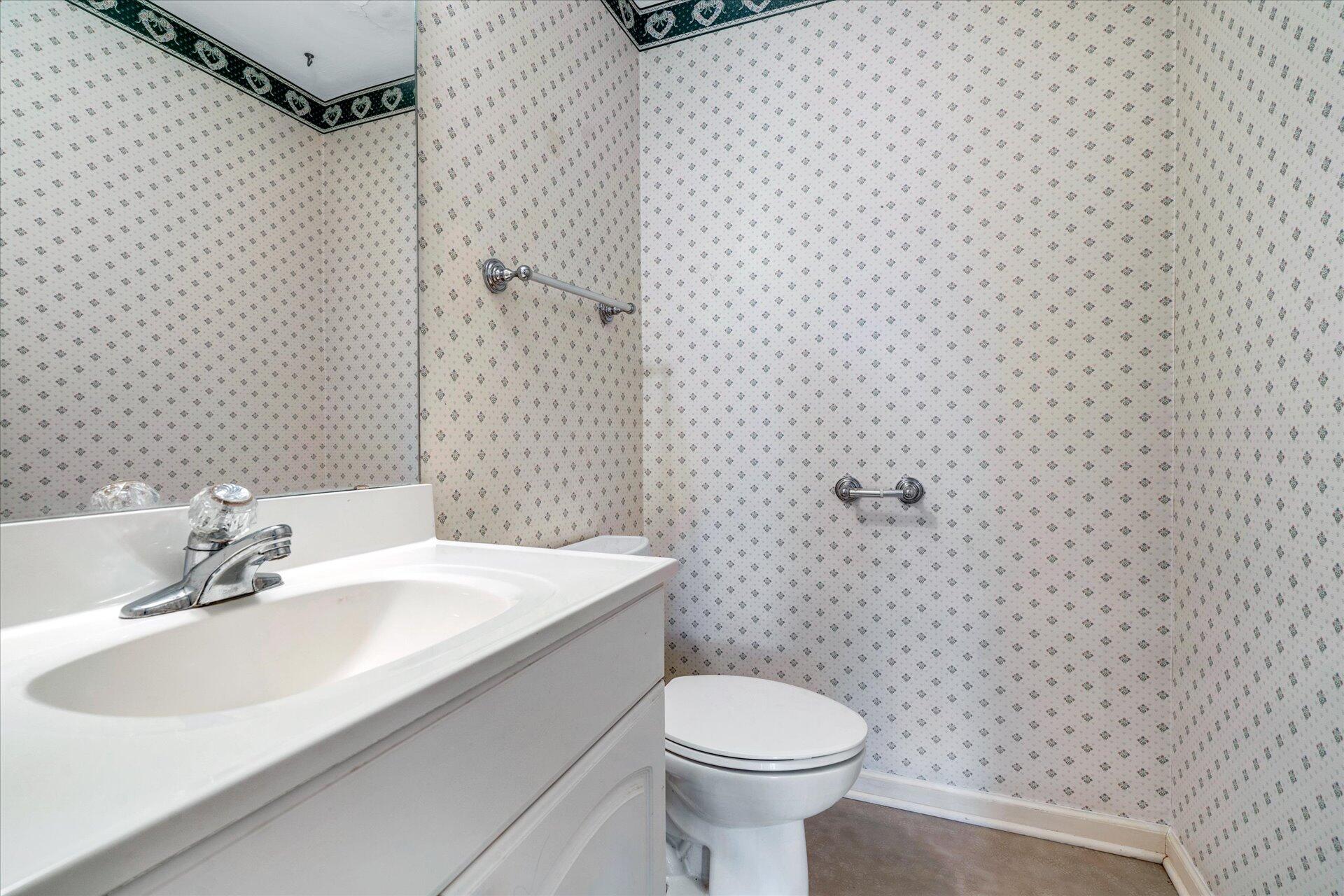 306 Ridgeview Road Blue Ridge, VA 24064 - Photo 7 of 30 a bathroom with a sink a toilet and shower