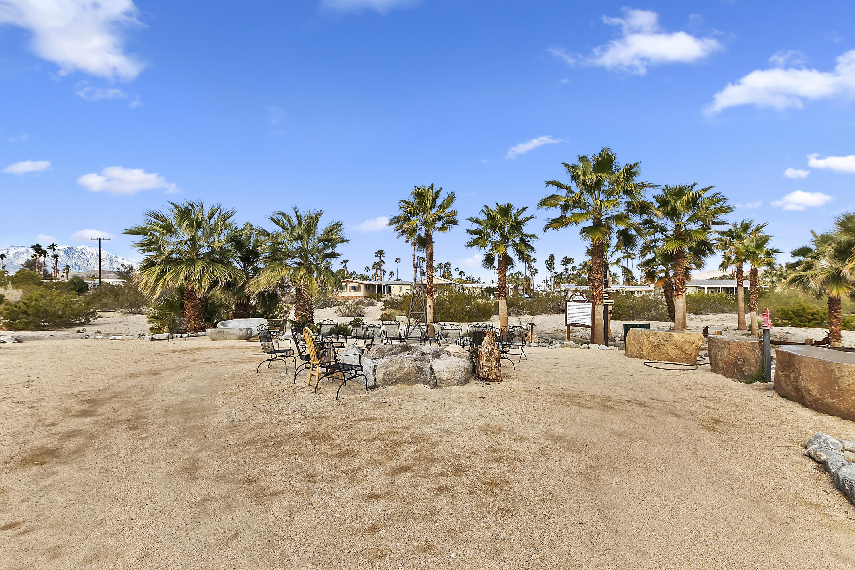 74711 Dillon Road, Unit 600 Desert Hot Springs, CA 92241 - Photo 50 of 51 WilfWrest Wash Firepit