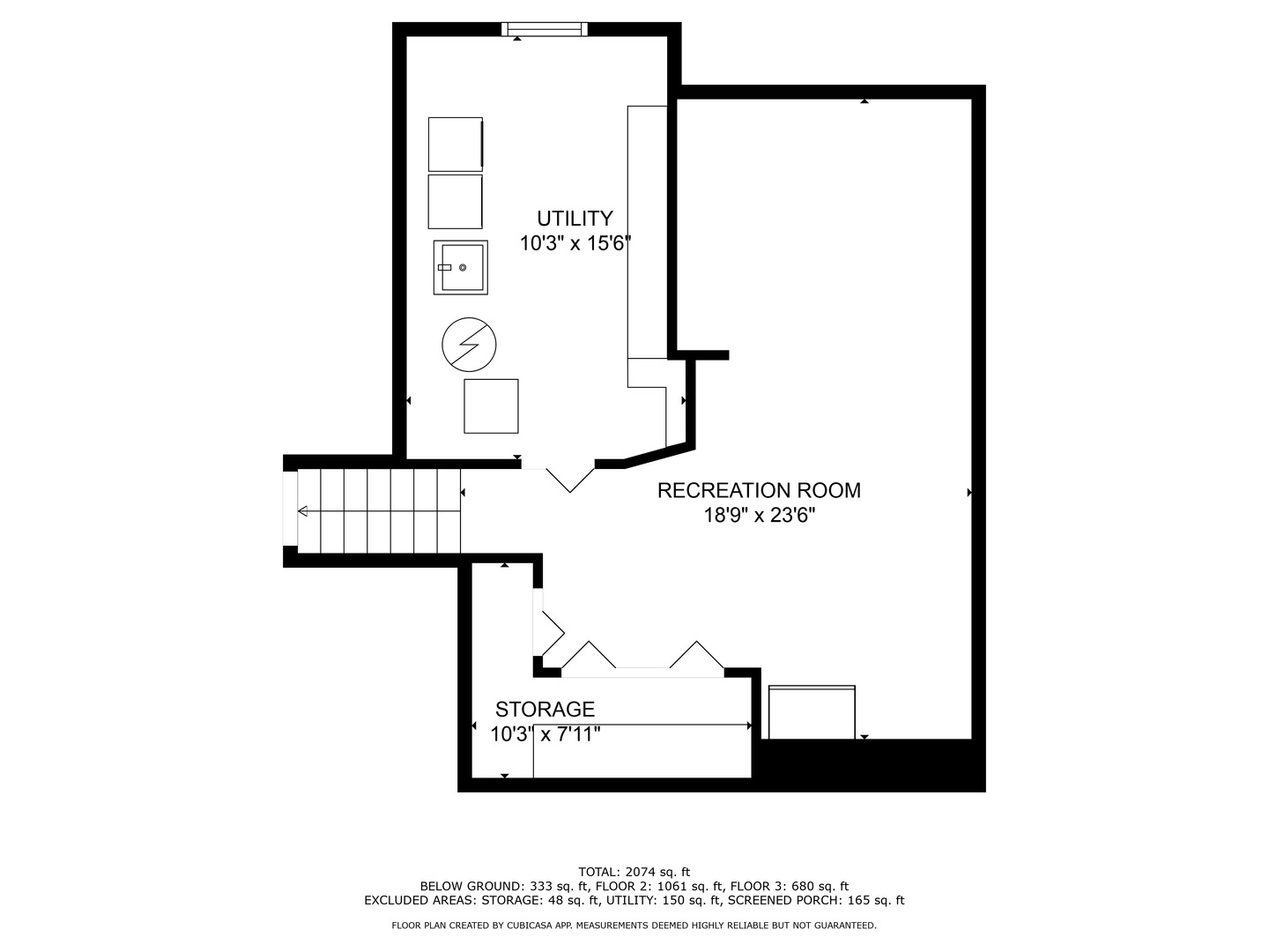 1295 Chatsworth Lane Hoffman Estates, IL 60169 - Photo 22 of 24 a picture of a bench in front of a wall
