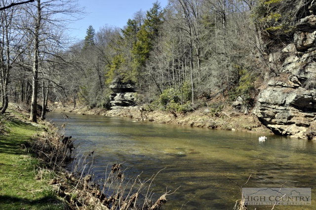 Watauga River Road Sugar Grove, NC 28679 - Photo 1 of 3 a view of a water pond with lots of trees
