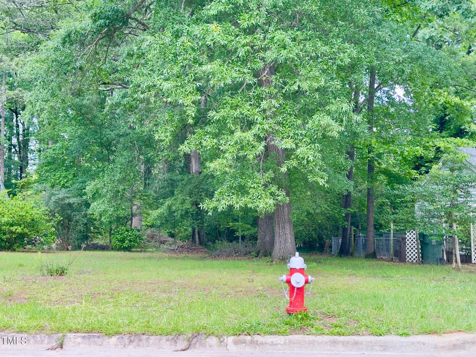 519 Sorrell Street Cary, NC 27513 - Photo 2 of 4 a backyard of a house with a yard and trees