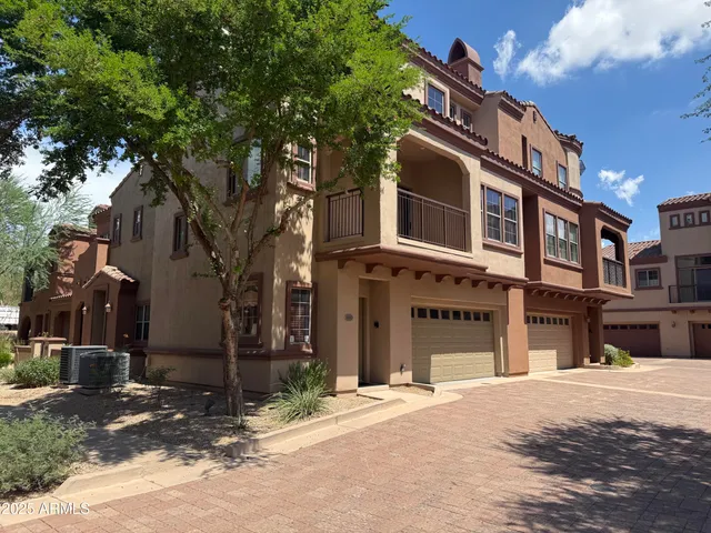 a front view of a building