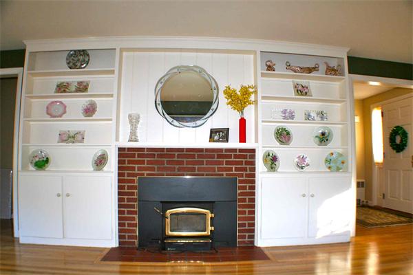170 Anawan Road North Attleboro, MA 02760 - Photo 13 of 26 a living room with furniture and a fireplace