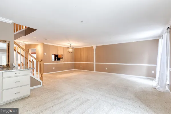 a view of counter top space and windows